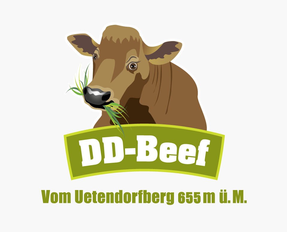 Unternehmensauftritt DD-Beef, Fleisch ab Hof