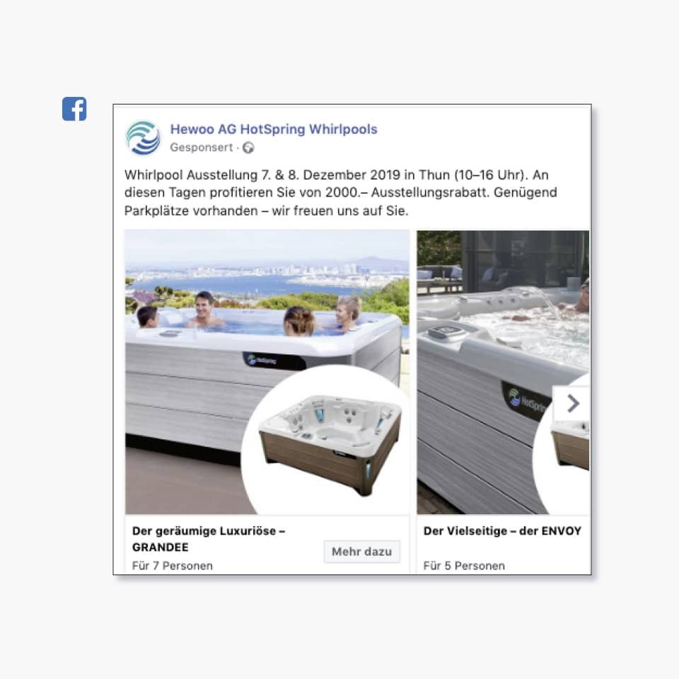 Facebook Ad Hotspring