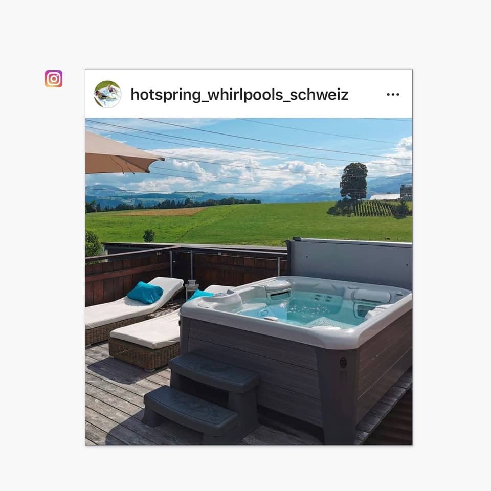 Instagram Post für Hotspring