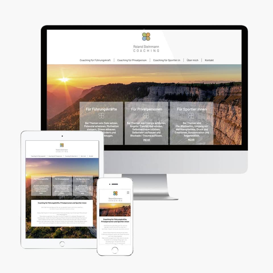 Webdesign Coaching Steinmann