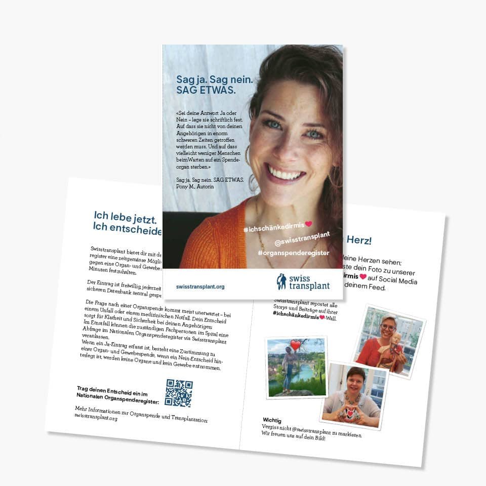Swisstransplant Flyer