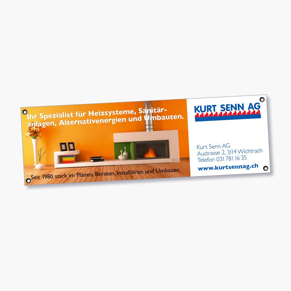 Blache für Sanitär