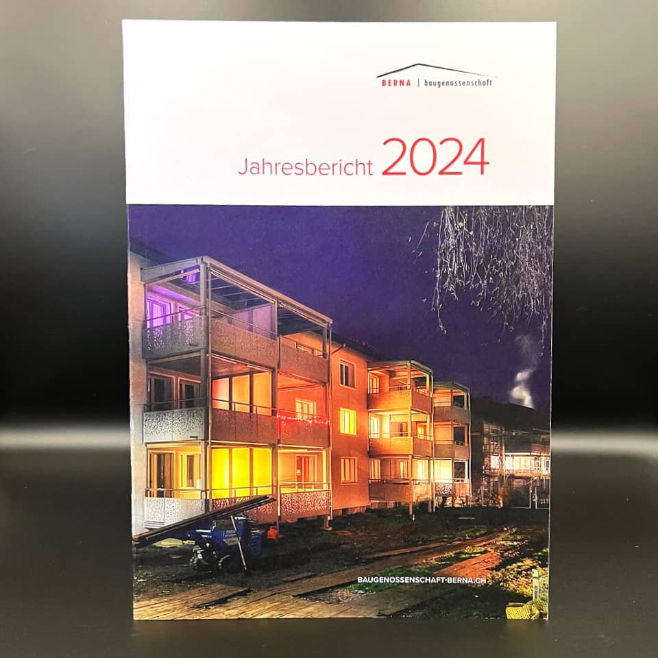 BERNA Baugenossenschaft Jahresbericht Titel 24